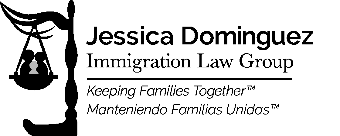 Jessica Domínguez Immigration Law Group Logo