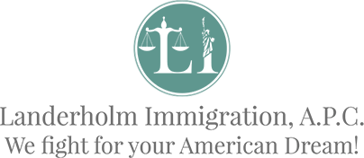 Otis Landerholm (Landerholm Immigration, A.P.C.) Logo
